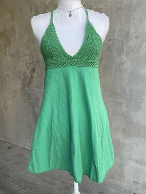 Forever 21 | Dresses | Forever 2 Green Gingham Dress | Poshmark